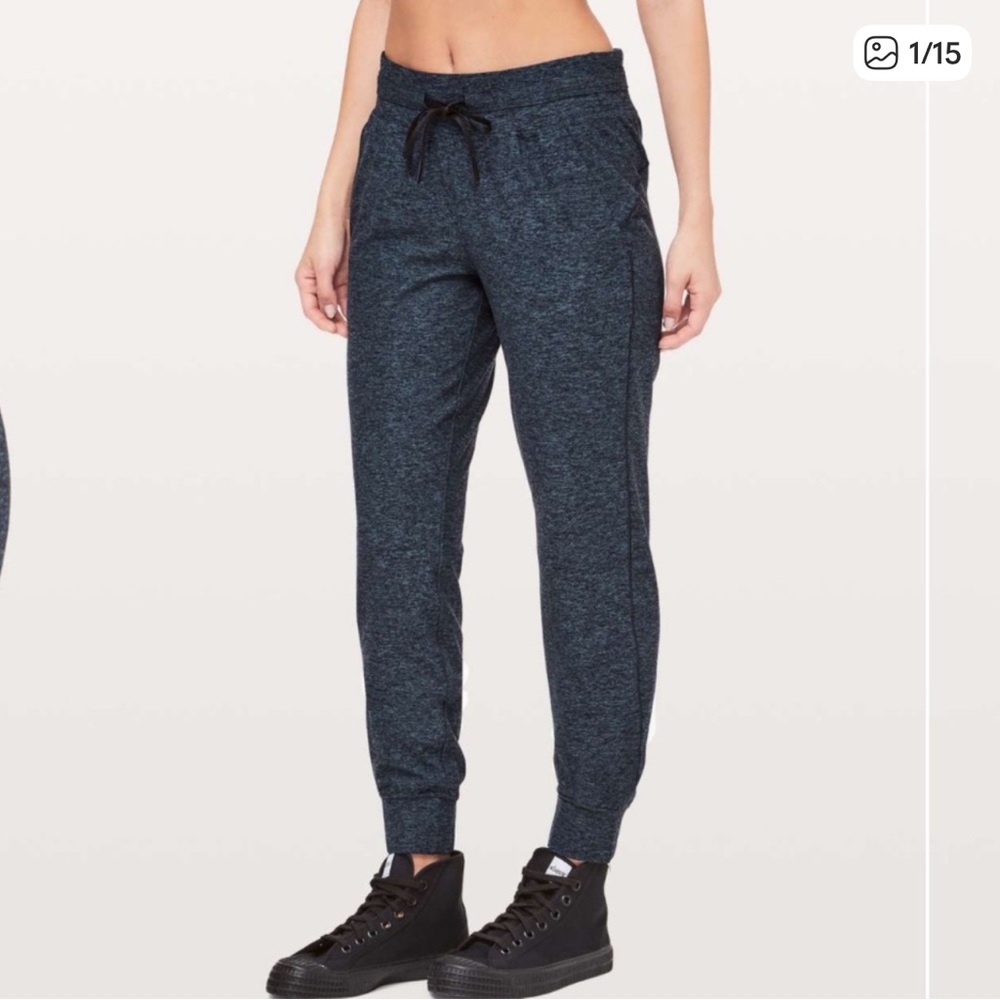 Lululemon Ready to Rulu High-Rise Jogger size 8 Navy Black